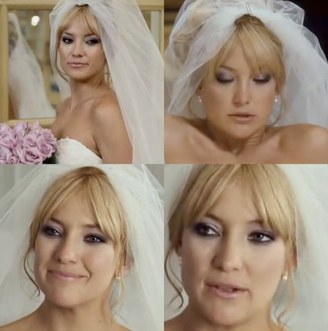 kate hudson bride wars makeup - Purple Smokey Eye. So bold and daring for a wedding look but when done the right way you can totally pull it off! Kate Hudson Bride Wars, Kate Hudson Makeup, Celebrity Wedding Makeup, Makeup Bold, Bride Wars, Purple Smokey Eye, Linda Hallberg, Kate Hudson, Bride Makeup