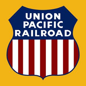 Union Pacific Shield Logo! Railroad Wife, Train Clipart, Union Pacific Train, Railroad Images, Grand Funk Railroad, Train Wall Art, Train Posters, Union Pacific Railroad, Railroad Pictures