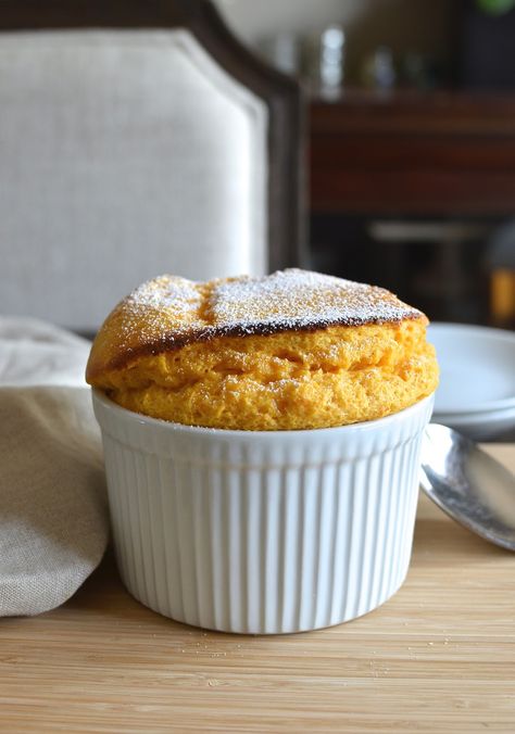 Potato Souffle Recipes, Sweet Potato Souffle Recipes, Souffle Recipes Easy, Potato Souffle, Pumpkin Souffle, Sweet Potato Souffle, Souffle Recipes, Leftovers Recipes, Sweet Potato Casserole