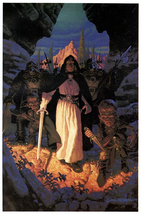 Brothers Hildebrandt art for the book Urshurak Hildebrandt Art, Brothers Hildebrandt, Tim Hildebrandt, Greg Hildebrandt, Modern Images, Brothers Art, Tolkien Art, New Fantasy, High Fantasy