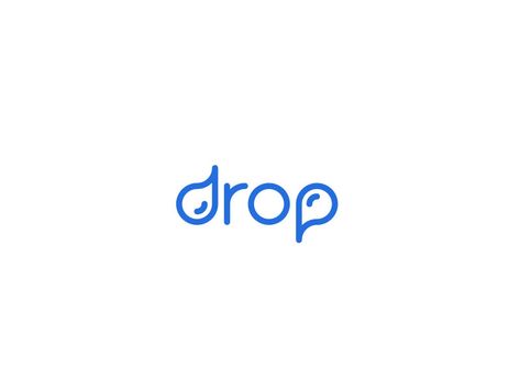 drop by Marcus Rentsch Water Logo Ideas, Water Logo Branding, Detergent Logo, Drop Logo Design, Water Logo Design, Drip Logo, Laundry Logo, Water Drop Logo, Clever Logo Design