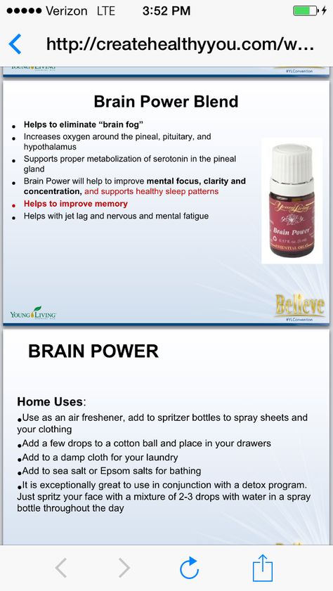 YL Brain Power Essential Oils Young Living Oils Recipes, Living Oils Recipes, Esential Oils, Improve Your Memory, Mental Focus, Young Living Oils, Brain Power, Improve Memory, Sleep Pattern