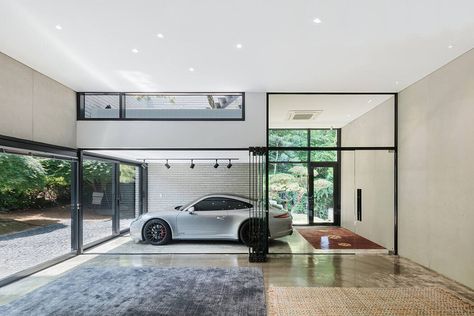 Coastal Garage, Design Diagram, Garage Design Interior, Garage Studio, Luxury Garage, Modern Garage, Garage Interior, Garage Gym, Garage Design