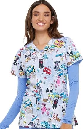 Veterinarian Scrubs, Housekeeping Dress, Nurse Outfit Scrubs, Veterinary Scrubs, Fun Scrubs, Stylish Scrubs, Scrub Style, Cherokee Woman, Scrubs Outfit