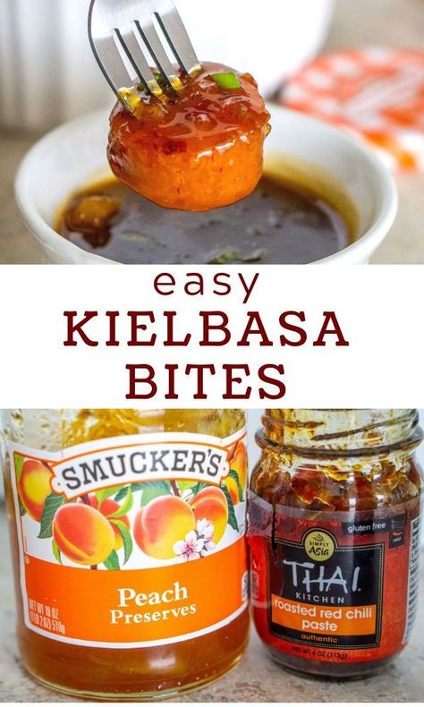 Kielbasa Appetizer, Kielbasa Bites, Kielbasa Recipes, Snack Bites, Appetizers Easy Finger Food, Best Appetizer Recipes, Appetizer Bites, Kielbasa, Football Food