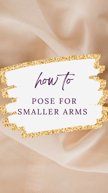 How To Pose If You Have Big Arms, How To Pose Arms In Pictures, What To Do With Arms In Photos, Poses To Hide Your Arms, How To Stand In Pictures, Photogenic Tips, Smaller Arms, Self Concious, Plus Size Poses