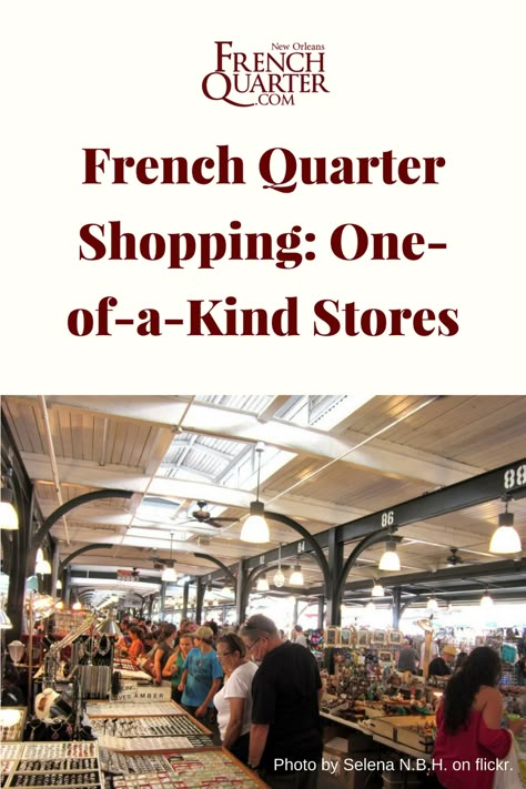 French Quarter Shopping: One-of-a-Kind Stores New Orleans Shopping, French Market New Orleans, Weekend In New Orleans, New Orleans Christmas, New Orleans Travel Guide, New Orleans Vacation, Louisiana Travel, Best Places To Shop, Visit New Orleans