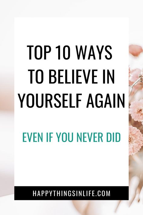 How To Empower Yourself, How To Believe In Yourself, How To Have Confidence, Best Mindset, Coaching Resources, Belief In Yourself, Gratitude Board, Happy Mind Happy Life, How To Believe