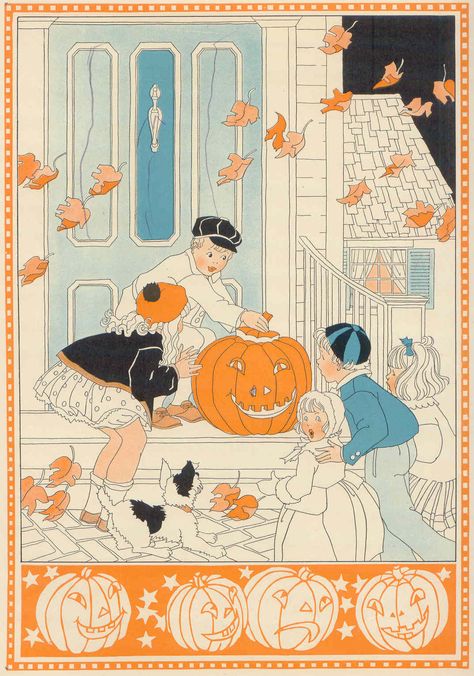 Vintage halloween images