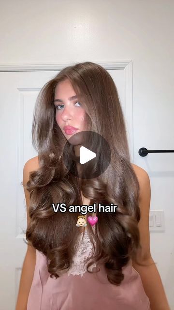 Audrey Boos on Instagram: "VS angel blowout 💗👼🏻 #hairtutorial #hair #mydyson #curlyhair" Vs Angel Blowout, Vs Blowout Hair, Vs Bombshell Hair, Bombshell Haircut, Blowout On Curly Hair, Blowout Hair Curls, Long Hair Blowout, Voluminous Blowout, Blowout Curls