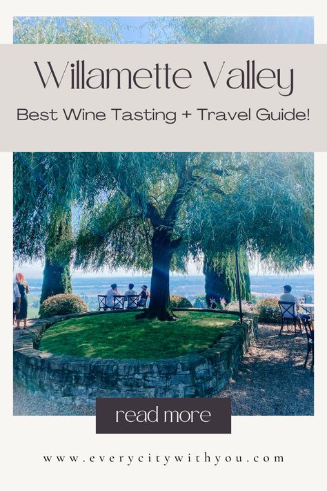 Willamette Valley Best wine tasting and Travel Guide Willamette Valley Oregon, There's No Tomorrow, Oregon Wine Country, Vista House, Explore Oregon, Multnomah Falls, Willamette Valley, Oregon Travel, Wine Region