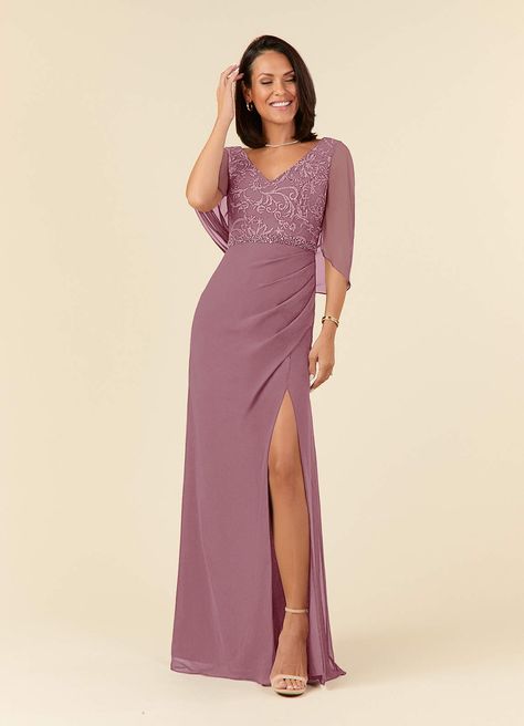 What do you think of the Azazie Laina, come check them out! https://m.azazie.com/products/azazie-laina-vintage-mauve-mermaid-lace-chiffon-floor-length-mother-of-the-bride-dress/228810 Kebaya Mauve, Bride Dress Vintage, Mothers Gowns, Groomsmen Accessories, Maternity Bridesmaid Dresses, Modest Bridesmaid Dresses, Bridal Wrap, Bride Groom Dress, Lace Chiffon