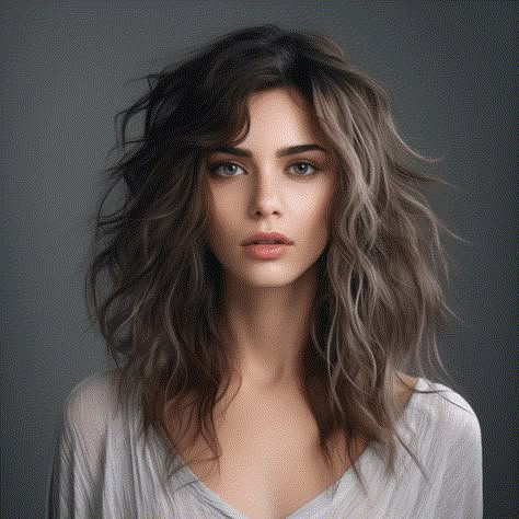 75 Trending Shag Haircut Ideas for This Year Boho Haircut, Long Shag Cut, Shag Haircut Ideas, Shag Cut, Shaggy Long Hair, Long Shag, Shaggy Haircuts, Shag Hairstyles, Haircuts For Medium Hair