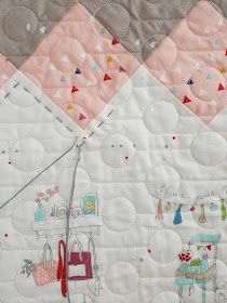 Woodberry Way: Big Stitch Accent Quilting Tutorial One Layer Cake, Big Stitch Quilting, Camille Roskelley, Dots Background, Hand Quilting Patterns, Strip Piecing, Quilting Tutorial, Quilt Big, Quilting 101