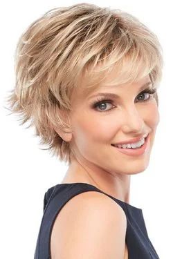 Petite Jazz Wig by Jon Renau Short Haircuts Fine Hair, Short Shag Haircuts, Short Shag Hairstyles, Cute Short Haircuts, Short Hairstyles For Thick Hair, Best Short Haircuts, Very Short Hair, Short Pixie Haircuts, Haircuts For Fine Hair