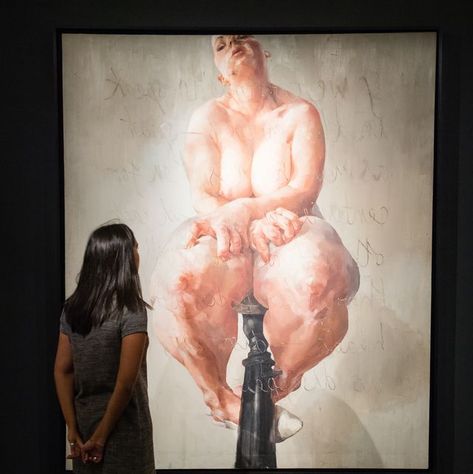 Jenny Saville Paintings, Jenny Saville, Lucian Freud, Gerhard Richter, Saatchi Gallery, David Hockney, Robin Williams, A Level Art, Caravaggio