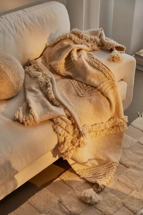 Cream Throw Blanket, Textured Throw Blanket, Over The Couch, Cream Throw, Velvet Duvet, Geo Pattern, Green Throw, Mattress Box Springs, Woven Throw Blanket