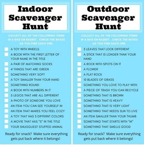 Kids Indoor Activities, Uppfostra Barn, Outdoor Scavenger Hunt, Scavenger Hunt Ideas, Babysitting Activities, Kids Mindfulness, Scavenger Hunt Clues, Scavenger Hunt For Kids, Family Fun Games