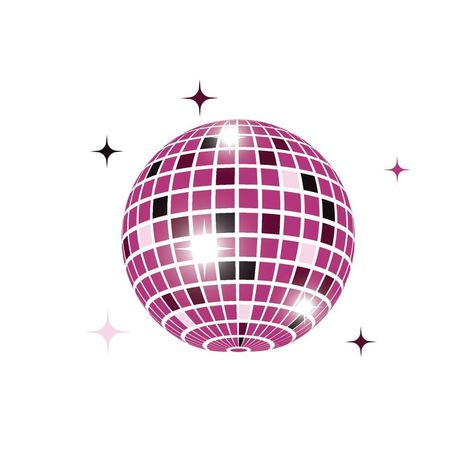 Disco Ball Icon, Ball Illustration, Mirror Ball, Vector Illustration Design, Png Vector, Disco Ball, Vector Art, Illustration Design, Vector Free