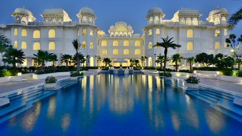 This Palatial Hotel Is Where To Stay When We Can Return To India | Condé Nast Traveler Villa Pool, Contests Sweepstakes, Jw Marriott, Hotel Stay, Conde Nast Traveler, Conde Nast, Luxury Spa, Stay The Night, Enter To Win