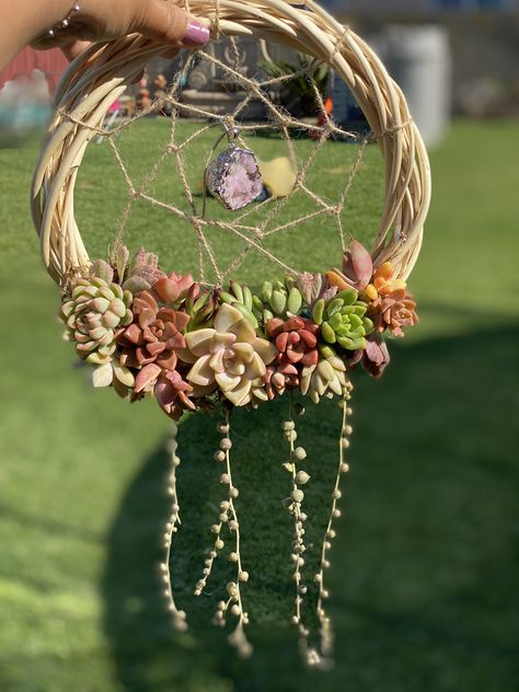 Blue dream catcher