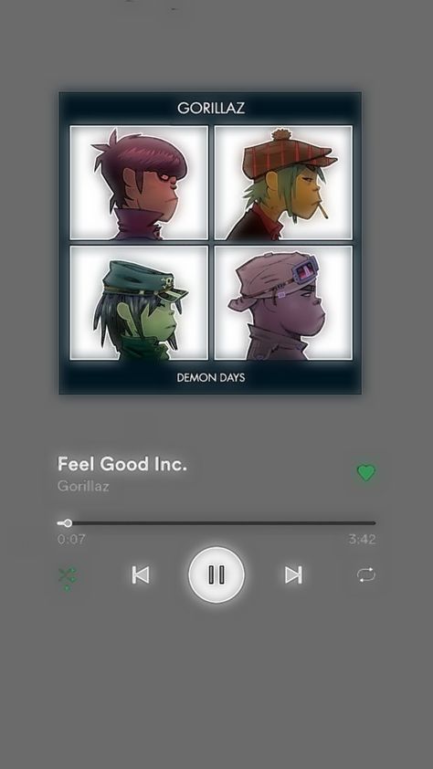 Fondo Spotify Cool Pics, Gorillaz, Feel Good, Feelings, Iphone, Anime, Art