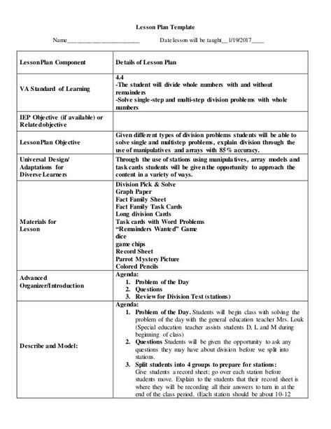 4th Grade Lesson Plan Template Fresh Division Lesson 4th Grade 4th Grade Lesson Plans, Division Lesson, Event Planning Proposal, Guided Reading Lesson Plans, Lesson Plan Template Free, Fourth Grade Resources, Guided Reading Lessons, Reading Lesson Plans, Lesson Plan Template