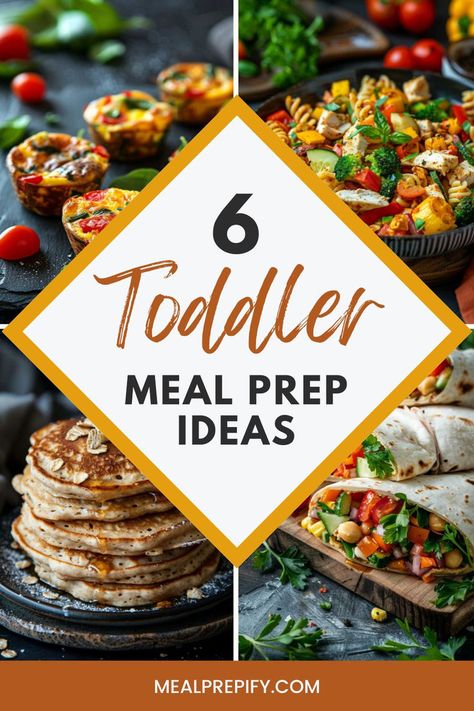 A delicious assortment of toddler-friendly meals, including parfaits and savory bites, for simple toddler meal prep ideas. Infant Meal Prep, Toddler Recipes Picky, Meal Prep Snacks For Kids, Toddler Meal Prep Ideas, Daycare Meals For Toddlers, Healthy Meals For Picky Toddlers, Meal Prep For Toddlers Ideas, Healthy Toddler Lunch Ideas, Kids Lunch Prep