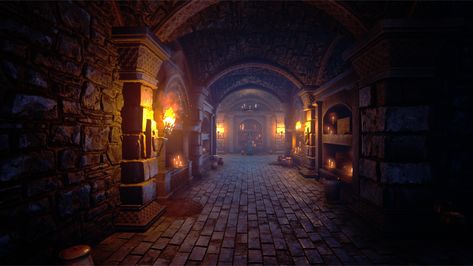 ArtStation - The Cult's Dungeon