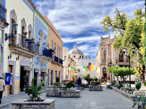 Jerez, Zacatecas Jerez Zacatecas Mexico, Pictures For Wallpaper, For Wallpaper, Old Buildings, 17th Century, World Heritage, Breathtaking Views, In The Heights, Street View