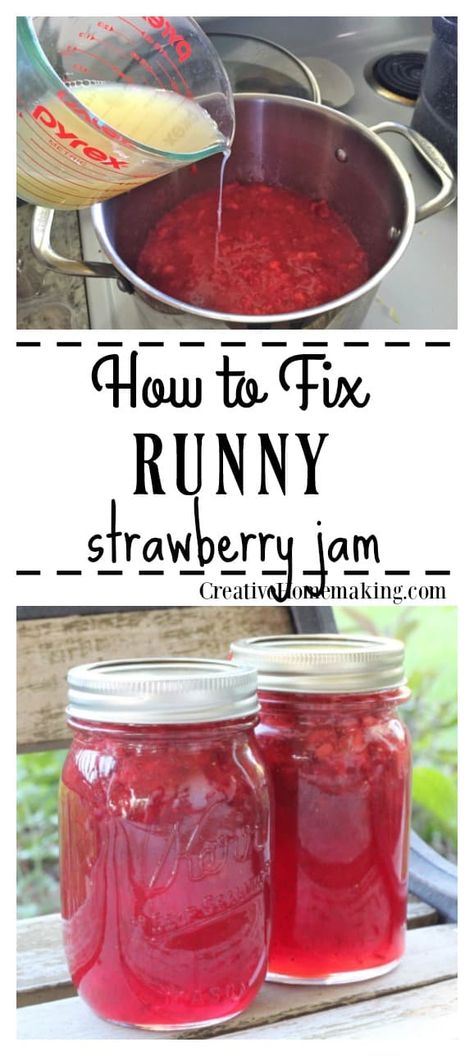 Canning Jams, Strawberry Freezer Jam, Canned Meats, Canning Peaches, Strawberry Jam Recipe, Jam Recipes Homemade, Canning Jam, Homemade Jelly, Freezer Jam