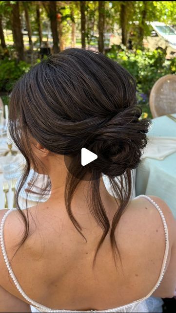 Jayne Andrin | Perth Hair & Makeup on Instagram: "As we get into wedding season, I’m receiving more and more request for bridal updos 💕

A more textured bun for this bridal photo shoot I did with @roseandbeauweddings last week 🤍

Model @la_joie_de_vie86 

Products 
@kykhaircare 
@ghdhair_anz 

#italywedding #hairtutorial #weddinghair #hairideas #hairinspiration #perthhairstylist #bridalhair #bridehair #bridalupdo #greecewedding #italyhairstylist" Hair Updo Front View, Bridal Updo Front View, Wedding Hair Updo Front View, Updo Front View, Textured Bun, Wedding Hair Updo, Bridal Photo Shoot, Bridal Updos, Loose Updo