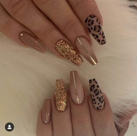 Print Nail Art, Cheetah Print Nails, Cheetah Nails, Fall Nail Art Designs, Leopard Print Nails, Fancy Nails Designs, Leopard Nails, Get Nails, Fall Nail Art