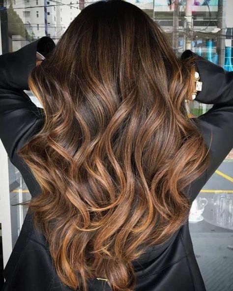 Gorgeous Golden Caramel Balayage Golden Brown Balayage, Autumn Aura, Balayage Hair Caramel, Auburn Brown, Blond Balayage, Balayage Hair Dark, Caramel Balayage, Caramel Hair, Caramel Highlights