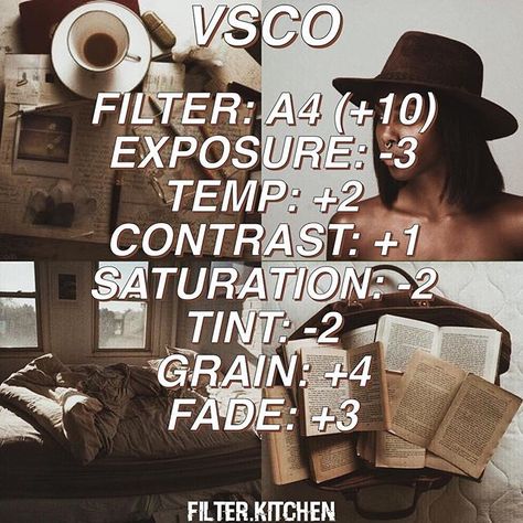 Type: FREE ☕️ really cute for dark/ brown skin tones, rain days, pictures of coffee and good reads Vsco Hacks, Vsco Filter Free, Vsco Filter Instagram, Vsco Themes, Vsco Tutorial, Vsco Cam Filters, Trendy Plants, Photo Editing Vsco, Vsco Photography