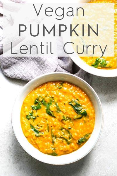 Pumpkin Lentil, Curry With Spinach, Pumpkin Spinach, Pumpkin Recipes Dinner, Gluten Free Pumpkin Recipes, Vegan Pumpkin Recipes, Recipes Savory, Pumpkin Recipes Healthy, Savory Pumpkin Recipes