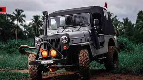 1993 Mahindra Major 'Jeep' | Modifications - ModifiedX Mahindra Major Jeep, Jeep Modifications, Jeep Modified, Mahindra Jeep, Master Oogway, Jeep Photos, Dream Cars Jeep, Blue Background Images, Bull Bar