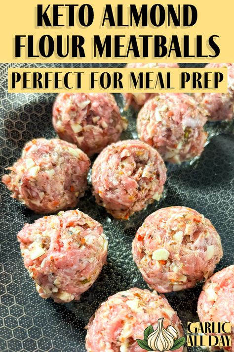 Get your meal prep game on with these Keto Almond Flour Meatballs!

These meatballs are not only delicious, but they're also perfect for meal prep. Packed with lots of garlic, they're a great way to add some flavor to your meals. Plus, they're made with almond flour, making them a keto-friendly option.

#ketomeals #mealprepsunday #garliclover Keto Meatballs Recipes, Keto Meatballs Low Carb, Chicken Meatballs Keto, Keto Meatball Recipes, Easy Protein Sources, Keto Meatballs, Chinese Bbq Pork, Low Carb Meatballs, Lemon Butter Sauce