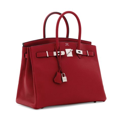 A ROUGE GRENAT TOGO LEATHER BIRKIN 35 WITH PALLADIUM HARDWARE | HERMÈS, 2018 | Christie's Kelly Bags, Hermes Birkin Handbags, Limited Edition Bag, Togo Leather, Kelly Bag, Hermes Handbags, Lv Handbags, Editing Service, Hermes Bags