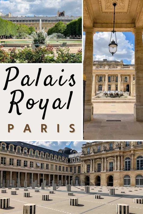 Palais Royal Paris, Secret Paris, Paris Attractions, Grand Palais Paris, Tranquil Garden, France Itinerary, Paris Itinerary, Paris France Travel, Neoclassical Architecture