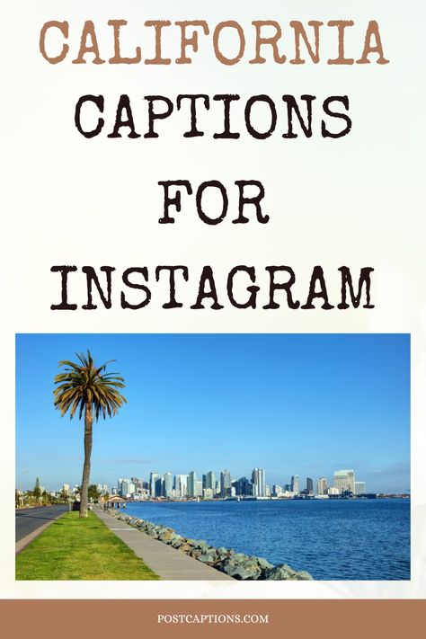 Are you planning a trip to California or simply want to showcase your love for the Golden State on Instagram? Captions are just as important as the pictures themselves and can really make your posts stand out. To help you out, we’ve compiled a list of the best California captions, California quotes, and California song lyrics for Instagram. Cali Instagram Captions, California Captions Instagram, Girls Trip Quotes, California Lyrics, California Quotes, Song Captions, Summer Captions, California Pictures, Manhattan Beach California