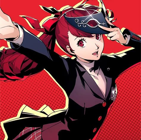 Kasumi Yoshizawa, Redhead Characters, Persona 5 Memes, Persona Five, Persona 5 Anime, Persona 5 Joker, Shin Megami Tensei Persona, Persona 3, Aesthetic Grunge Outfit