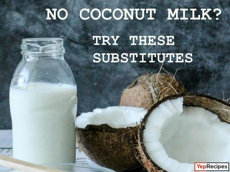 Coconut Milk Substitute, Unsweetened Condensed Milk, Best Coconut Milk, Coconut Lime Chicken, Coconut Curry Sauce, Glaze For Cake, Cheddar Cheese Sauce, Cream Pasta, Dairy Alternatives