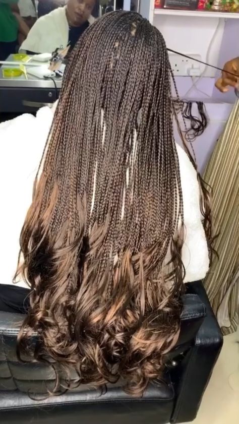 Color Mix Braids, French Box Braids, Braids Aesthetic, French Curl Braids, French Curls, Curl Braids, French Curl, Box Braids Hairstyles For Black Women, Braids Hairstyles Pictures