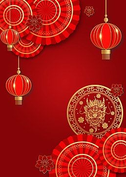 Dragon Traditional, Chinese New Year Wallpaper, Red Background Images, New Year Wallpaper, Motion Graphics Inspiration, Red Lantern, Clouds Pattern, Year Of The Dragon, Graphics Inspiration