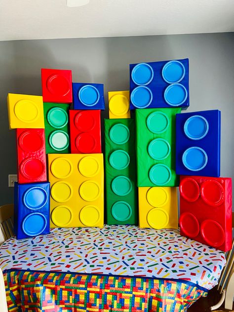 Giant Hourglass Diy, Diy Giant Lego Blocks, Board Game Decorations Classroom, Vbs Twist And Turns, Game Pieces Diy, Twist And Turns Vbs 2023 Decorations Diy, Vbs Twists And Turns Decorations, Vbs 2023 Twists And Turns Decorations, Board Game Vbs