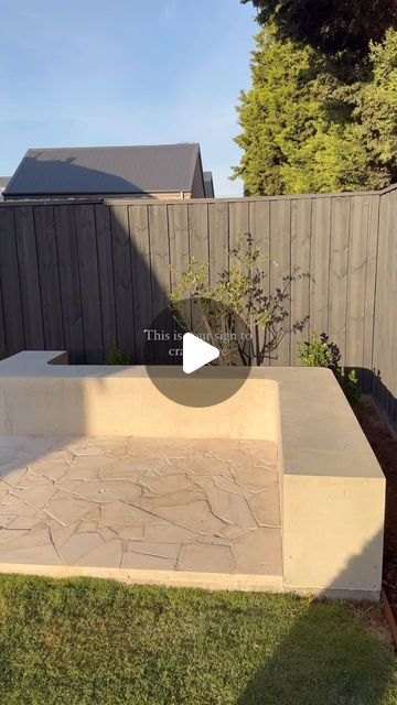 Living with Walter on Instagram: "This is your sign to crazy pave your backyard! We purchased our travertine pavers from @bunnings and watched a few sneaky tutorials! If you like puzzles this is the project for you!

#crazypavers #travertine #diy #backyardinspo #firepit #firepitdesign #backyardmakeover" Diy Crazy Pave, Travertine Crazy Pave, Paved Outdoor Area, Travertine Diy, Backyard Paver Ideas, Crazy Pavers, Crazy Pave, Travertine Pavers, Fire Pit Designs