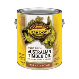 Cabot Australian Timber Oil Jarrah Brown Transparent Exterior Stain (Actual Net Contents: 128-Fl Oz) 140.0019460.007 Cabot Australian Timber Oil, Exterior Wood Stain, Natural Bristle Brush, Wood Cleaner, Exterior Stain, Colorful Oil Painting, Teak Oil, Exterior Wood, Natural Wood Finish