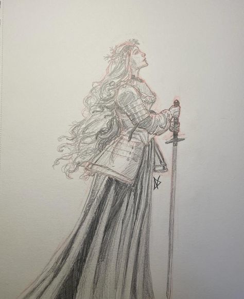 Another pencil sketch! Been taking a little break from painting, but I’ll get some paintings done soon! . . . . . . . #art #artistsoninstagram #pencil #pencildrawing #sketchart #sketchbook #fantasy #fantasyart #medieval #medievalart #fyp Fantasy Sketches Pencil, Medieval Drawings Sketch, Medieval Sketch, Fantasy Sketchbook, Fantasy Sketches, Little Sketches, Medieval Drawings, Medieval Woman, Doodle Art Designs