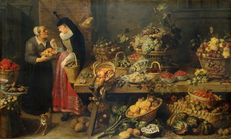 Centuries-Old Paintings Help Researchers Track Food Evolution | Smart News | Smithsonian Magazine Fruit Stall, Aberdeen Art Gallery, Painting Fruit, Tate Gallery, Food Painting, Historical Art, Old Paintings, Art Historian, Small Photos